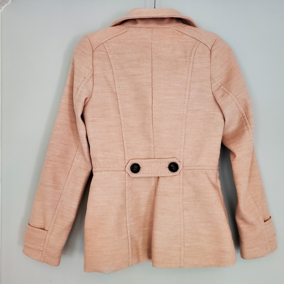 🥂🍾HOST PICK 🍾🥂 H & M Blush Pea Coat - Picture 3 of 7